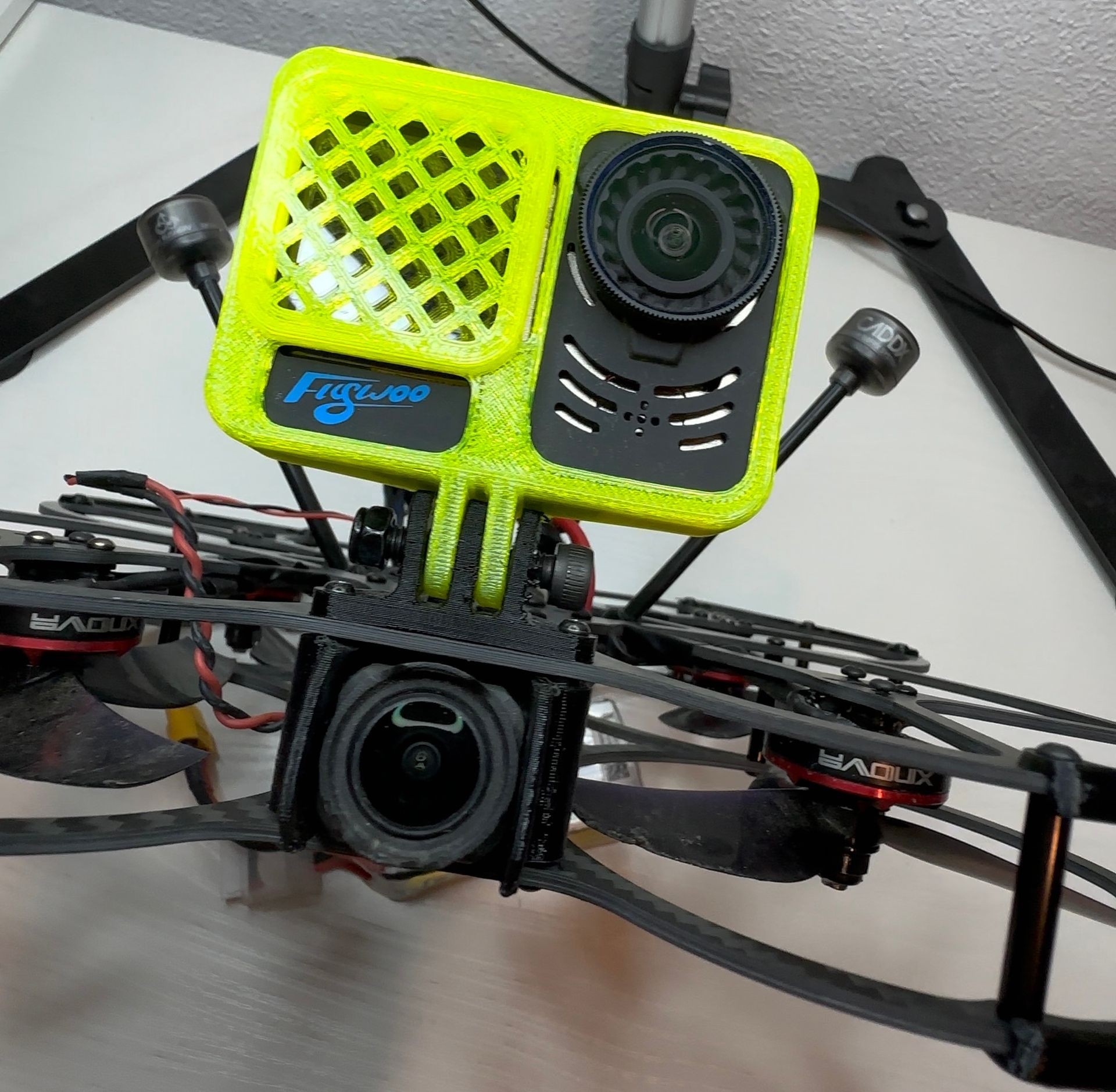 Cinewhoop FPV Drohne mit O3 cam und Gopro11 naked 